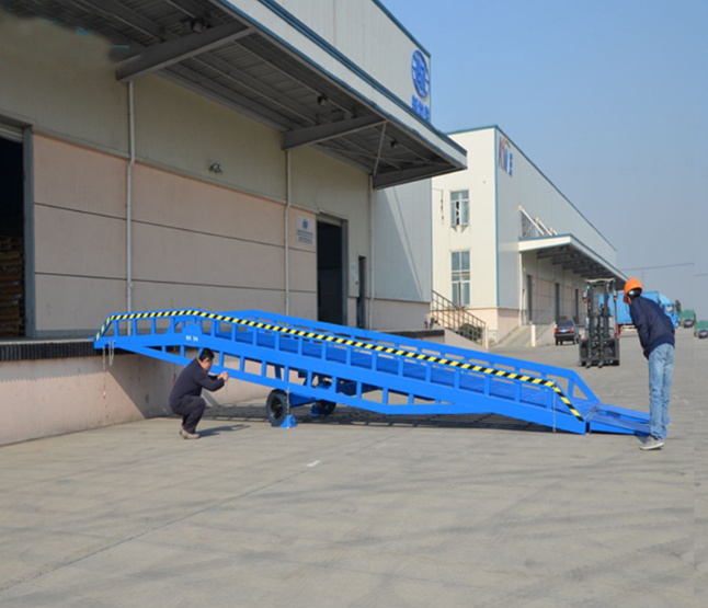 唐山移动式登车桥应用